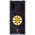 NHL Boston Bruins Distressed Galaxy S20 FE Clear Case